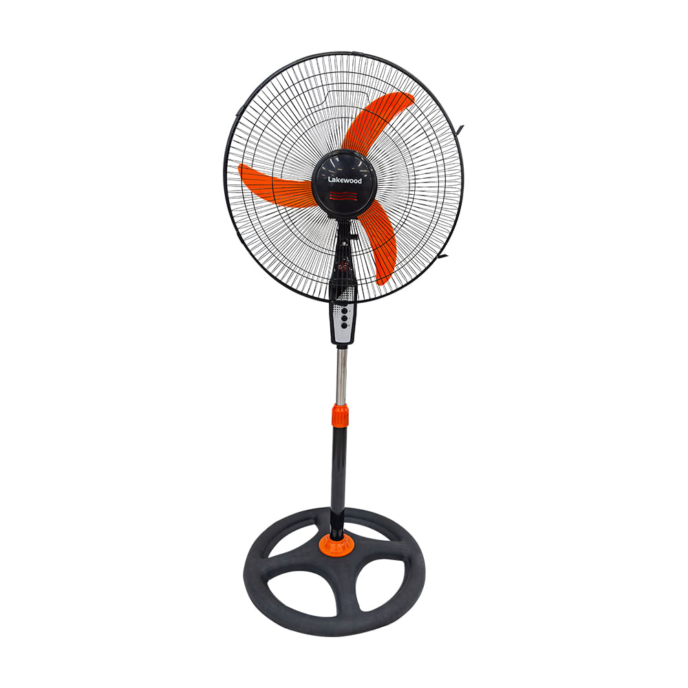 Ventilador De Pedestal Lakewood 18" 110V 60Hz Silver Pi-450 - Diunsa