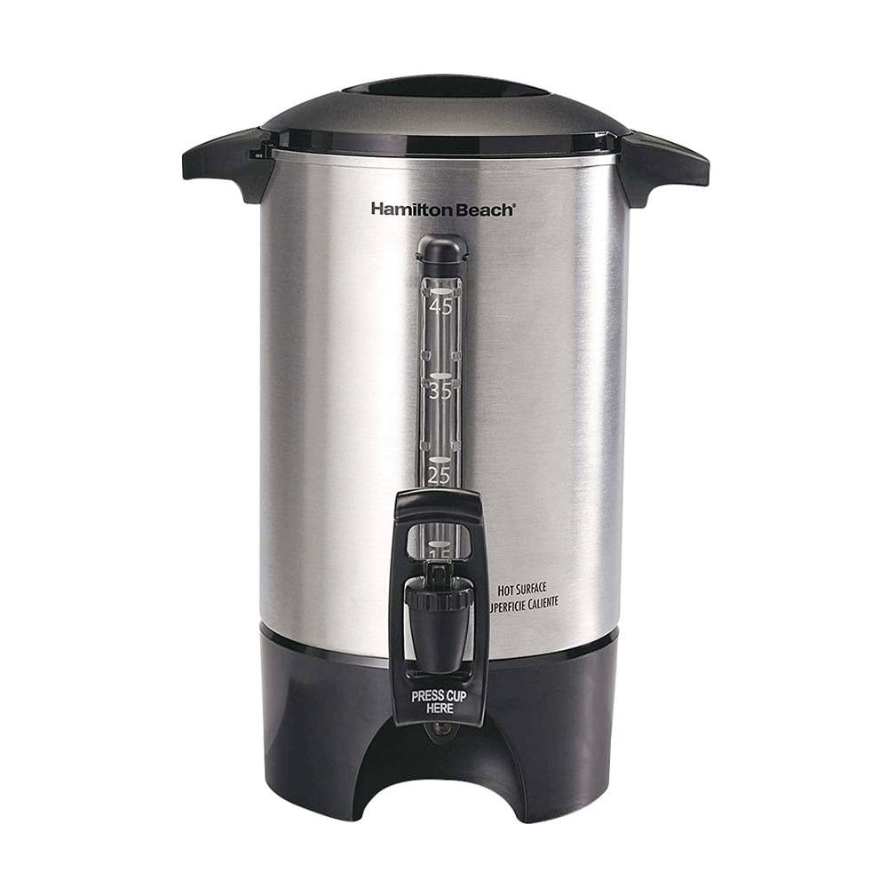 Percoladora Hamilton Beach 45 Tazas Acero Inoxidable Diunsa