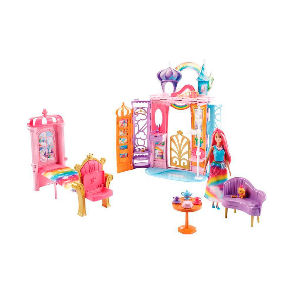 barbie dreamtopia reino arcoiris