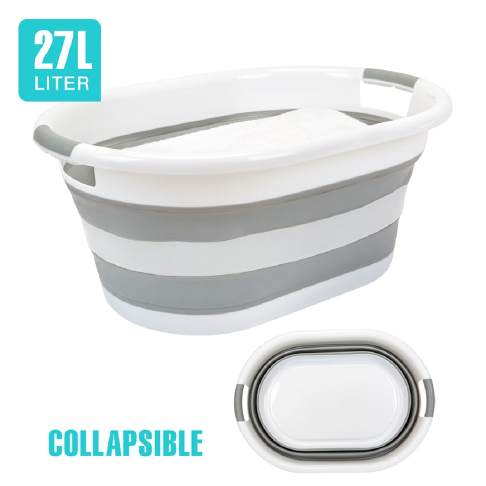 Canasta Expandible para Lavandería Ovalada - Diunsa