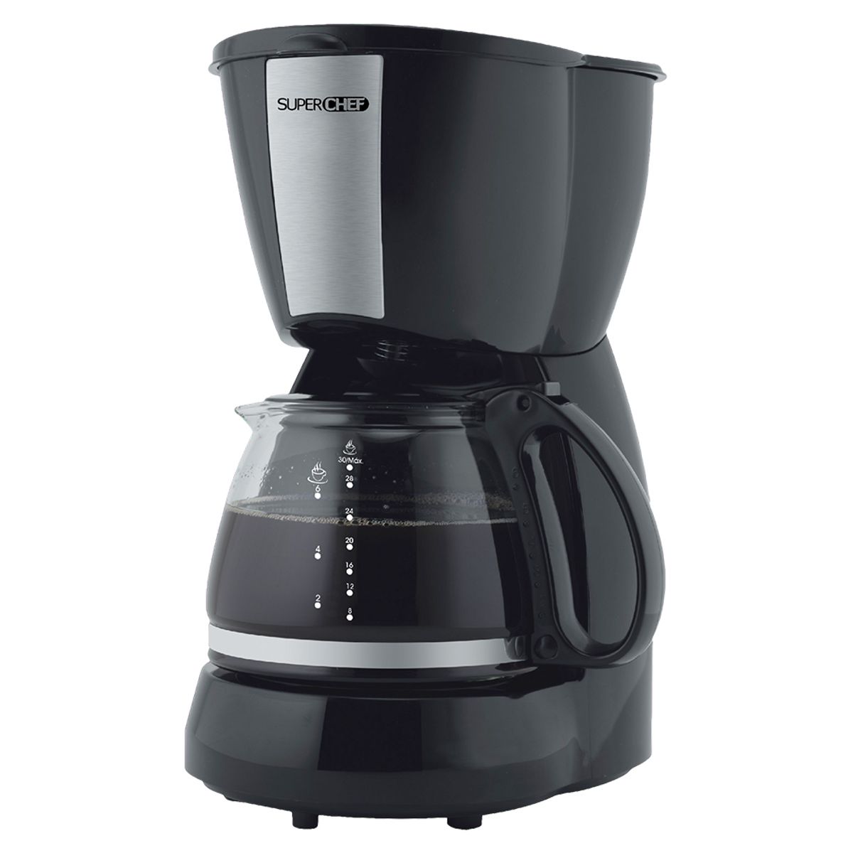 PERCOLADORA 10-12 TAZAS SUPERCHEF COLOR NEGRO - Diunsa